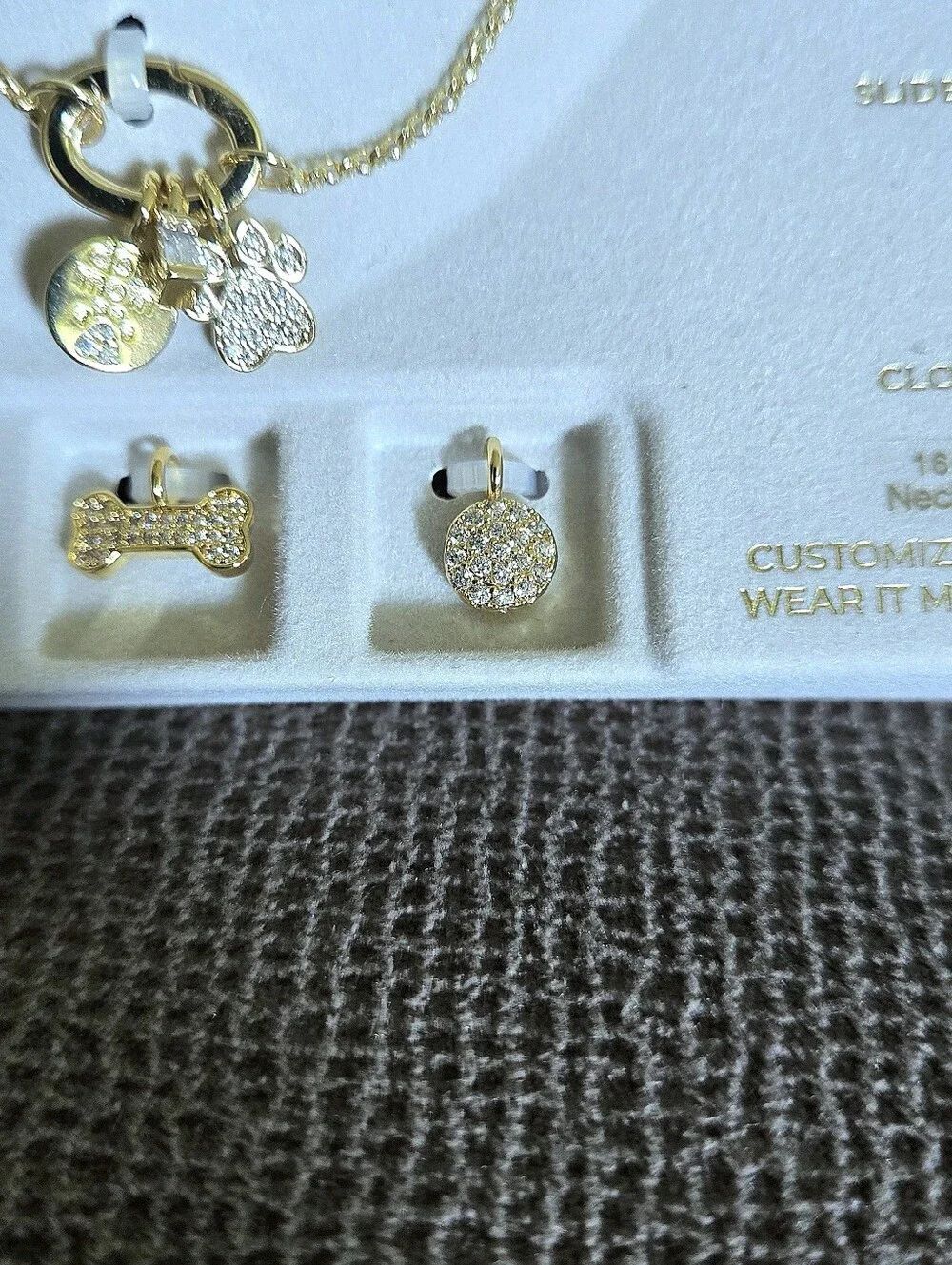 Charm Bar Interchangeable Dog🐕 Mom Charms Necklace - NIB - Picture 12 of 16